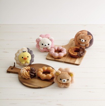 新品未使用　リラックマ　ミスタードーナツ　ぬいぐるみ　マスコット　3点まとめ スワイプしてね▷ ＼✨大好評✨ミスタードーナツ×リラックマ