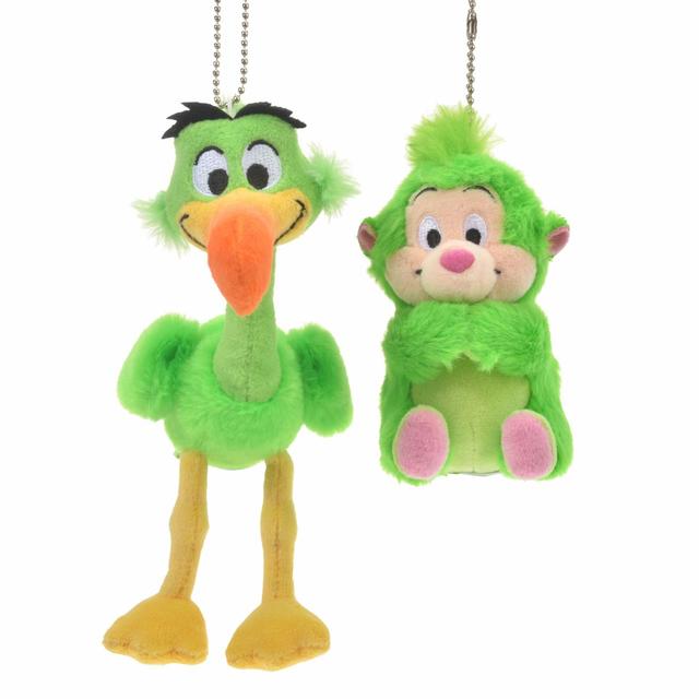 ぬいぐるみキーチェーン<フラミンゴ&ハリネズミ> 2530円