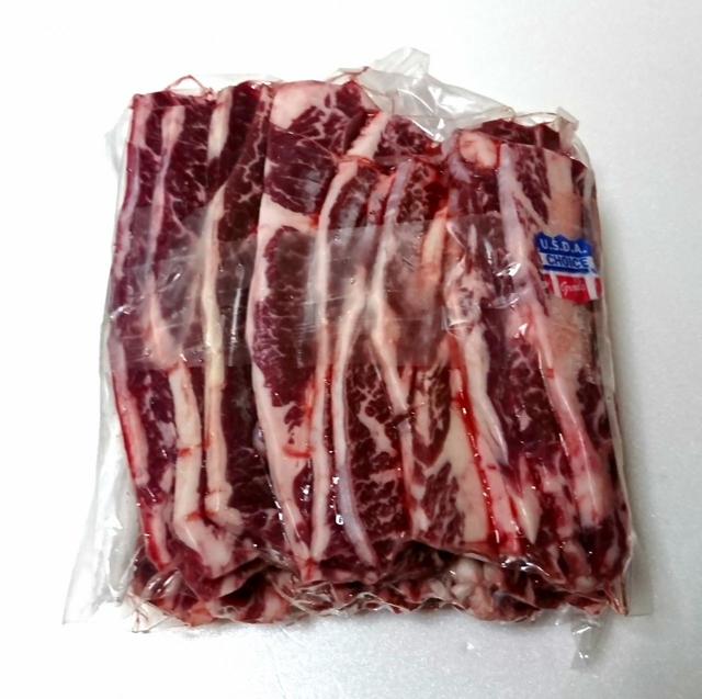 ナチュラリズム第二工場　US冷凍ビーフ骨付きショートリブ　1kg×2パック（2kg）　4980円