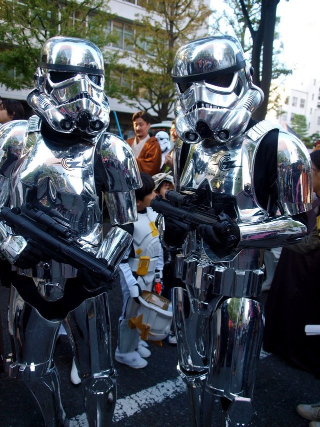 カワサキハロウィン＆スターウォーズパレード