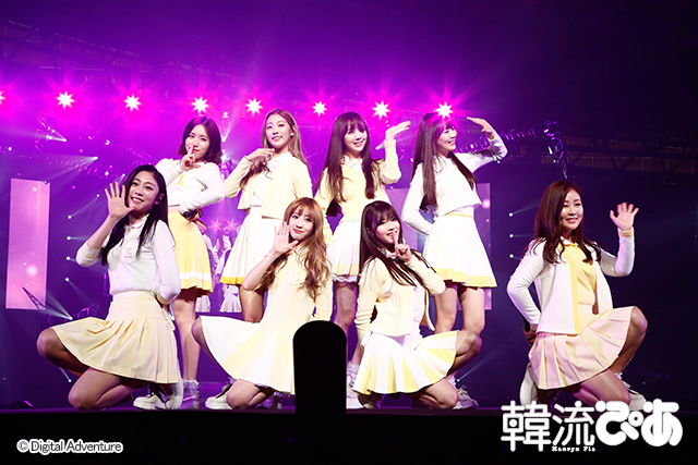 Lovelyz 4月24日@千葉・幕張メッセ「Power of K 2016~Korea TV Fes in Japan」 ©Digital Adventure