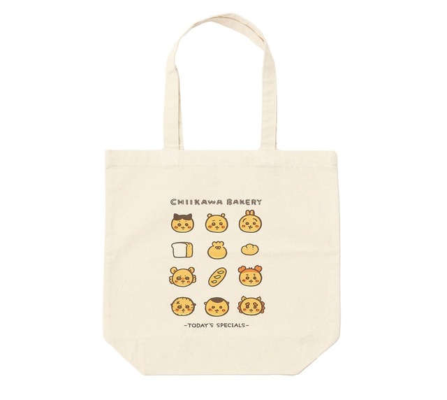 【ちいかわベーカリー】ちいかわベーカリー トートバッグ CHIIKAWA BAKERY ナチュラル 2,860円