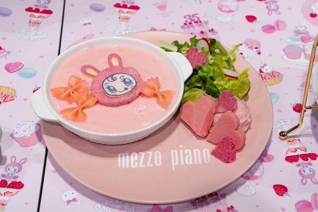 べリエちゃん♡プレート 1,690円｜mezzo piano 35th Anniversary Cafe
