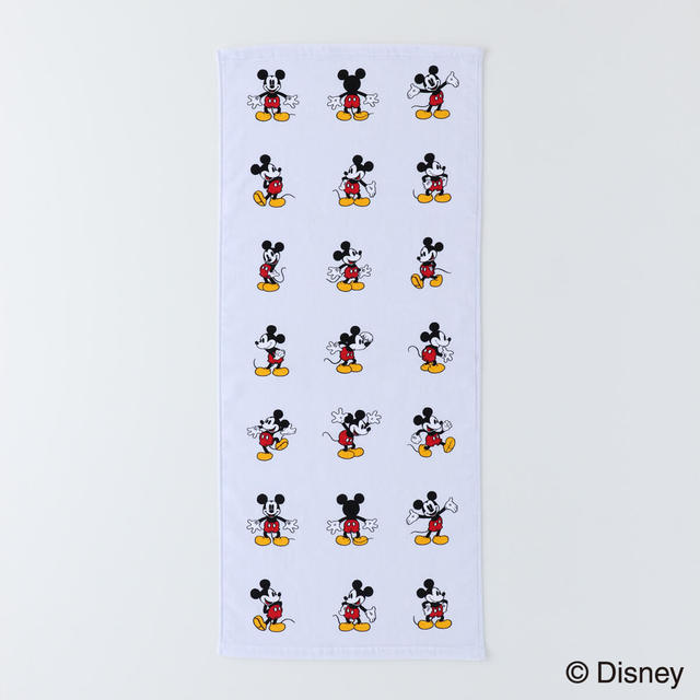 「UT FRIENDS」シリーズ　フェイスタオル/約34×80cm/2,200円（税抜） 