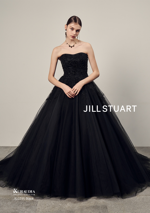 ジルスチュアート 新作ウェディングドレス JIL-0395_Black
