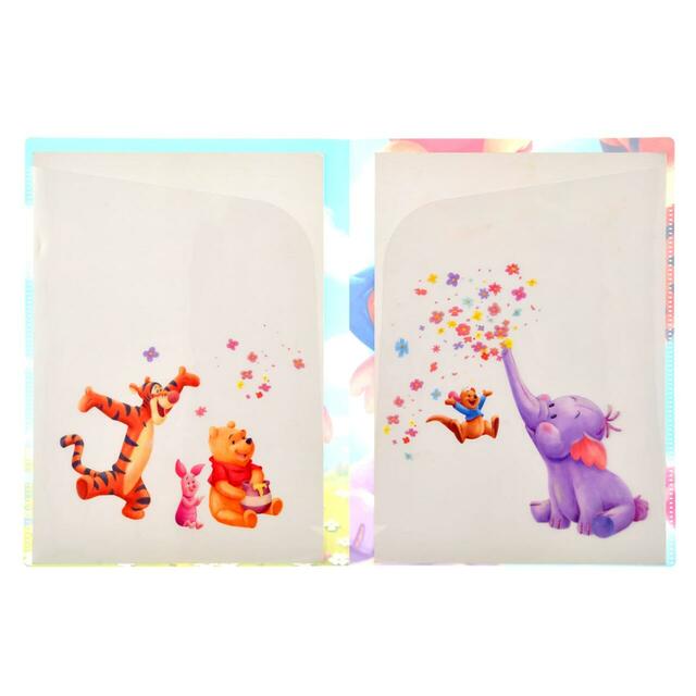 プー&フレンズ クリアファイル 2ポケット Roo & Lumpy - From the Winnie-the-Pooh 650円