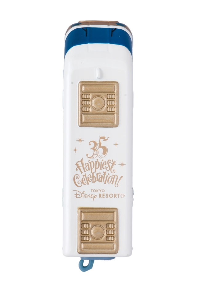 ディズニー・ビーグル・コレクション ディズニーリゾートライン トミカ 1,200円｜高さ約3×幅約2×長さ約7.5cm｜東京ディズニーリゾート35周年“Happiest Celebration! ”スペシャルグッズ