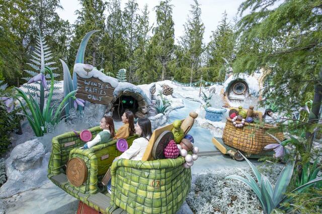 東京ディズニーシー「ファンタジースプリングス」内「フェアリー・ティンカーベルのビジーバギー」