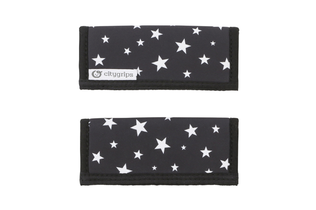 チューピー ベビーカー・ハンドルカバー・シングル/ブラックスター