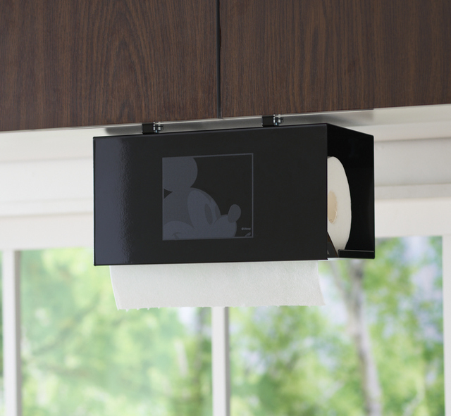 片手でカット戸棚下キッチンペーパーホルダー 「ミッキーマウス」タワー/tower｜¥5,990 （税込）