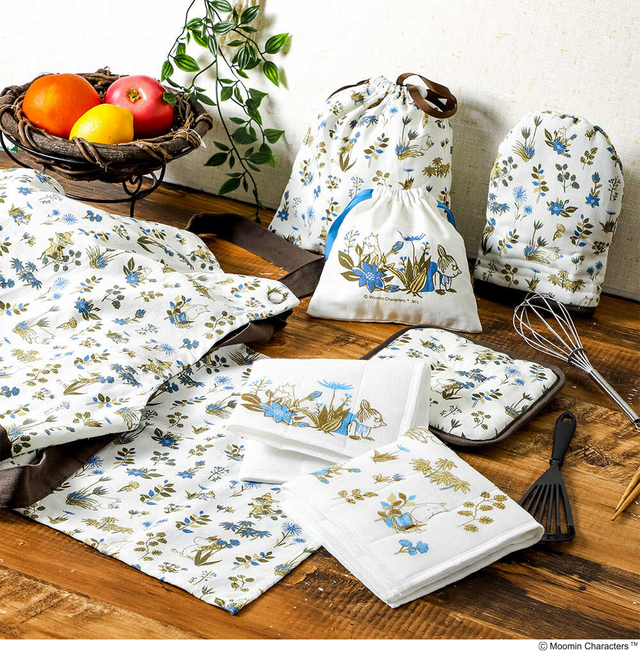 ムーミン「キッチンシリーズ ボタニカル」グッズ