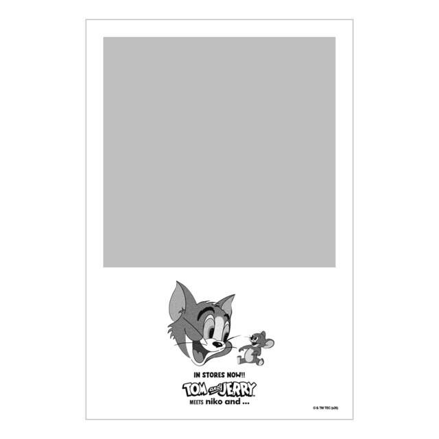 【トムとジェリー×niko and ...】「niko and ...」TOKYOでは話題のレシート写真機が、期間限定で登場