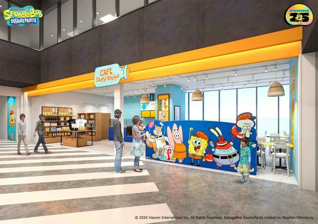 「店舗イメージ」【『スポンジ・ボブ』のテーマカフェ「CAFE Secret Recipe」がオープン】