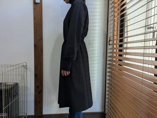 【ワークマン レディース撥水ストレッチワンピース】ドローコードを絞るとウエストラインが強調されます。着やせ効果も期待できそう