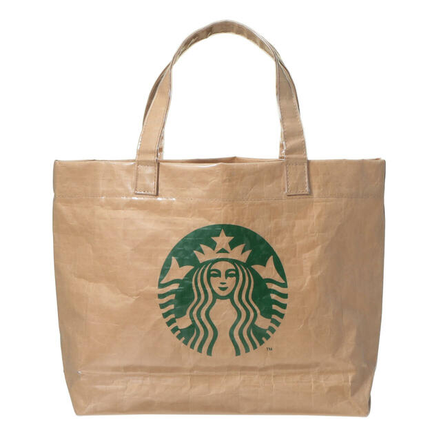 「STARBUCKS STAND by BEAMS LOGO PVC ショッパートート S」＜価格：8,800円（税込）＞【毎日のコーヒーシーンを彩るアイテムが勢ぞろい！「STARBUCKS STAND by BEAMS」の定番コレクション『CORE Collection』に第2弾が登場！】