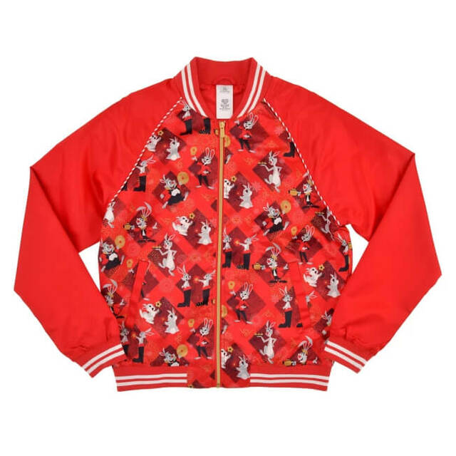 ディズニーキャラクター ブルゾン レッド L Year of Rabbit 11,000円