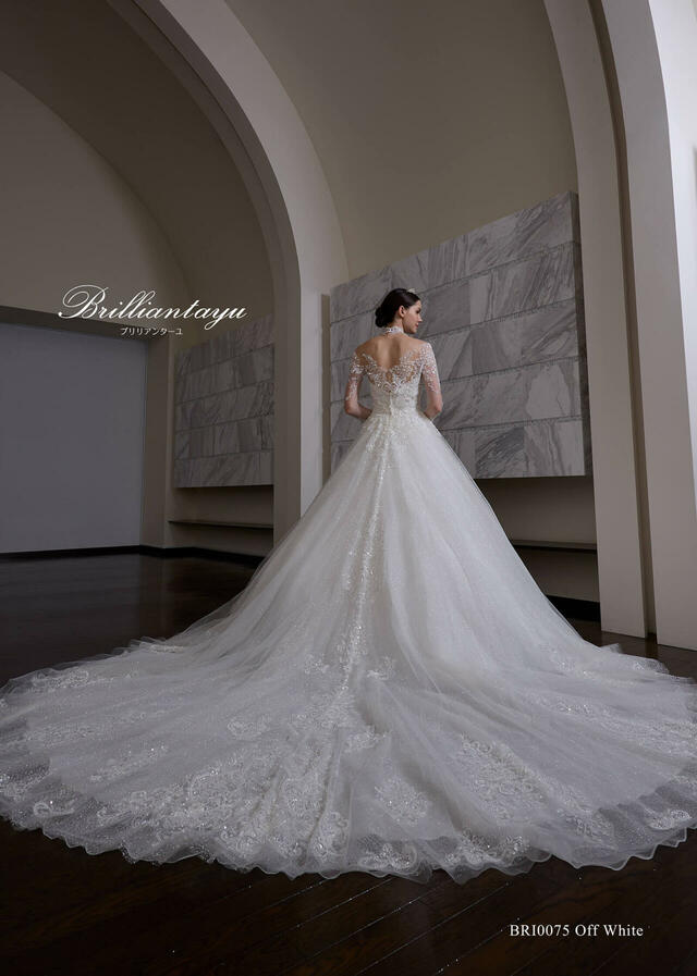 「Brilliantayu (ブリリアンターユ)」新作ウェディングドレス BRI-0075_OffWhite