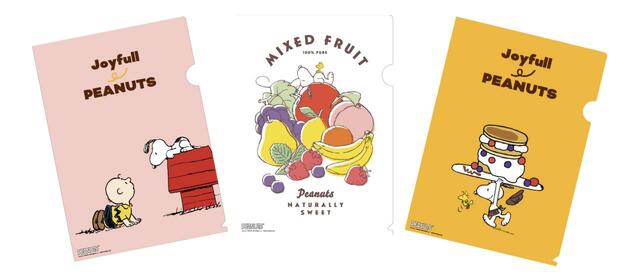 「オリジナルクリアファイル」【「ジョイフル×ピーナッツ コラボキャペーン」開催】