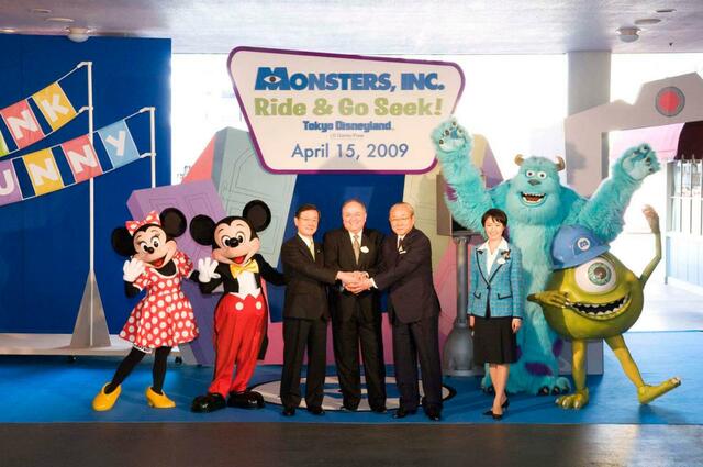 2009年4月15日 東京ディズニーランド「モンスターズ・インク“ライド＆ゴーシーク！”」オープン