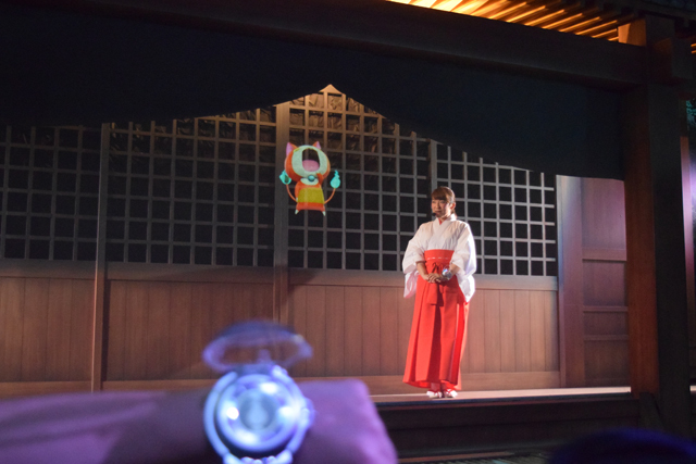 ジバニャン：ユニバーサル・スタジオ・ジャパン「妖怪ウォッチ・ザ・リアル」