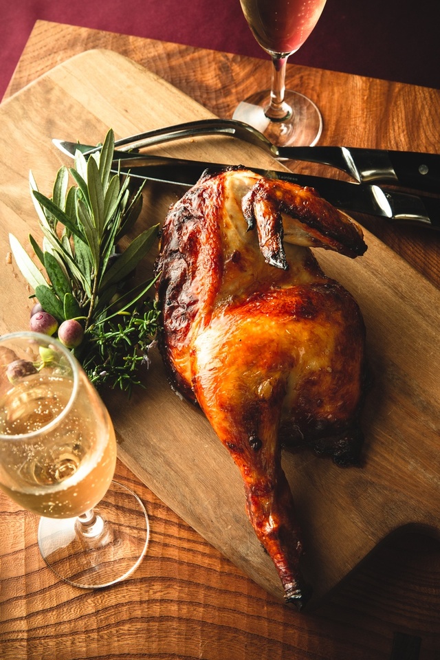 自家製クリスマスローストチキン