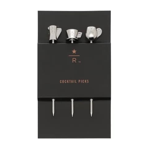 スターバックス リザーブ® ロースタリー 東京『ホリデーグッズコレクション』スターバックス リザーブ カクテルピックスセット　￥2,500