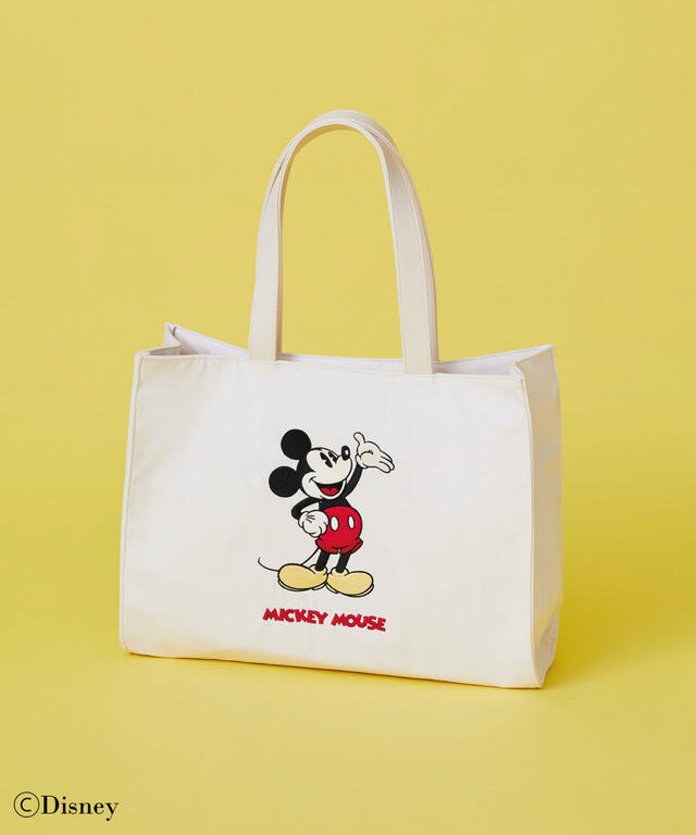 撥水加工トートバッグ 8,800円|Maison de FLEUR「ミッキーマウス」コレクション