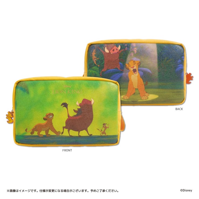 『ライオン・キング』コスメポーチ｜2,200円