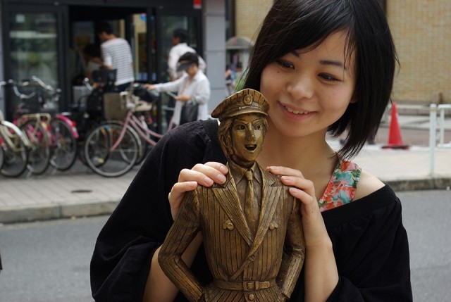 ようやくお目当ての中川像 