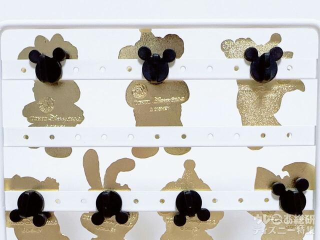 ミッキー型カバーを下に向けると、表から見えにくくなります