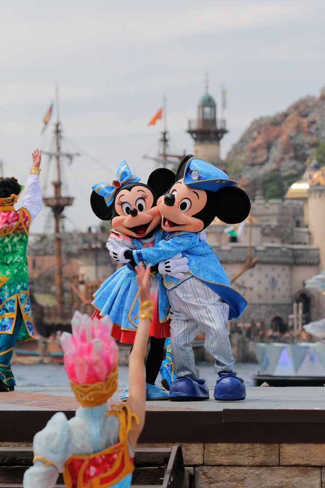 東京ディズニーシー15周年ハーバーショー「クリスタル・ウィッシュ・ジャーニー」