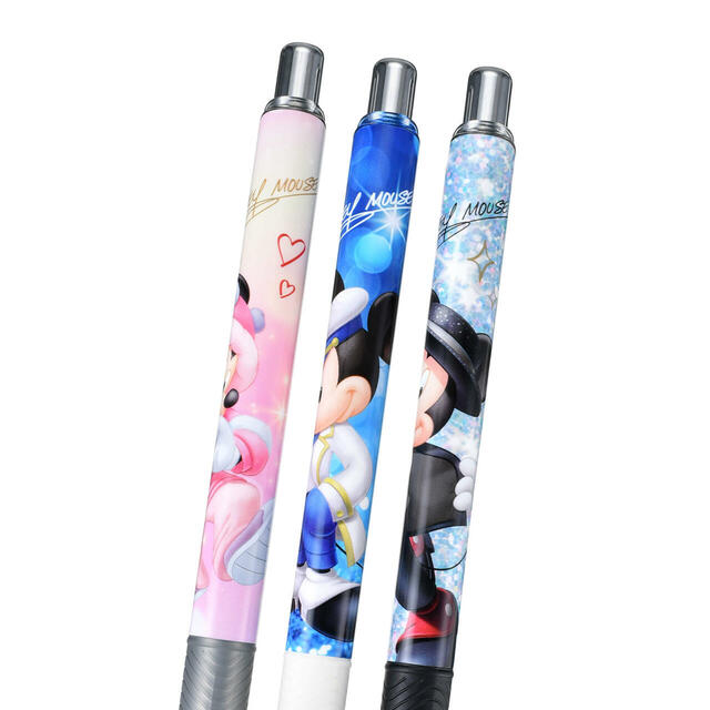 ミッキー エナージェル 0.5 ゲルインキボールペン セット HAPPY BIRTHDAY MICKEY 950円
