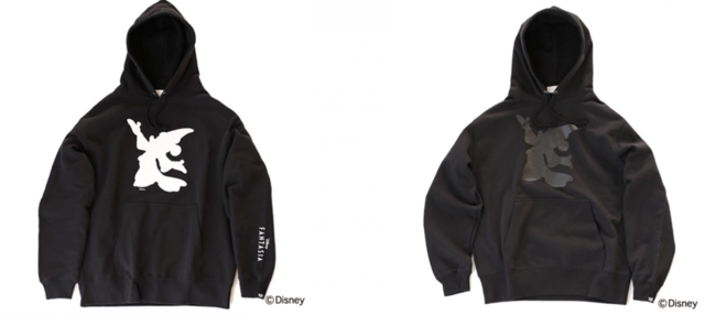 【BOUNTY HUNTER×JAM HOME MADE】“ソーサラーミッキー”フーディ：16,280円（税込）