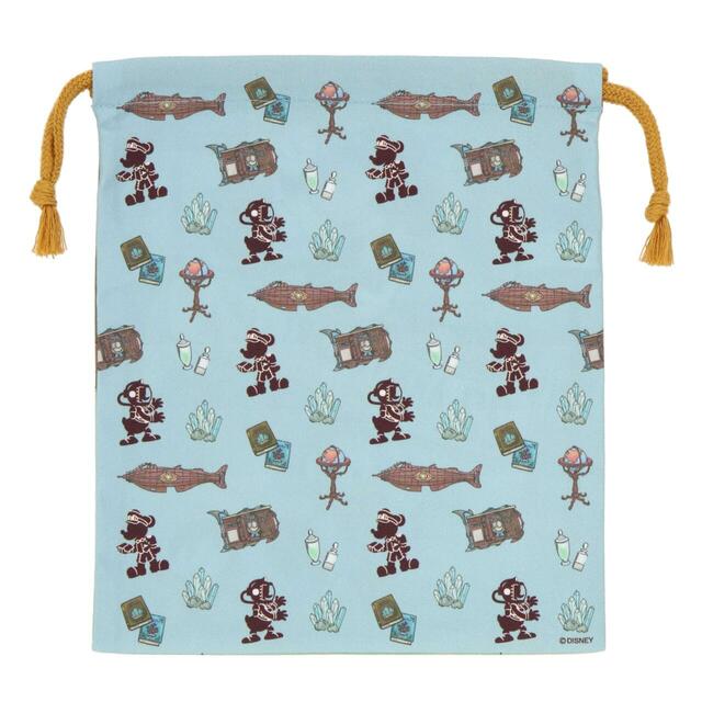 きんちゃく 900円｜東京ディズニーシー開園23周年をお祝いするグッズ｜販売店舗：東京ディズニーシー「ノーチラスギフト」｜発売日：2024年9月4日（水）