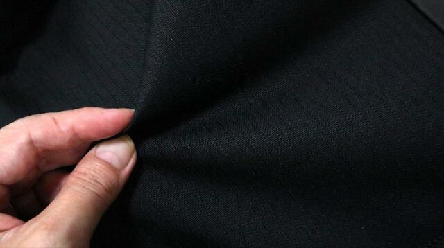 【NIKE(ナイキ) ブラジリア バックパック M】生地はポリエステル100%。ハリのある質感で型崩れしにくいです