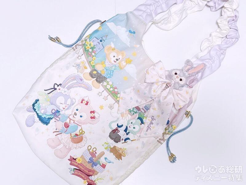 ディズニー】大容量なのにこんなに軽い！「ダッフィー最新トートバッグ