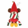 ぬいぐるみバッジ 2,500円｜「ディズニー・クリスマス」スペシャルグッズ｜東京ディズニーリゾート40周年“ドリームゴーラウンド”｜発売日：2023年11月7日（火）｜販売店舗：東京ディズニーランド「ディズニー＆カンパニー」、東京ディズニーシー「エンポーリオ」