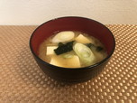 「味噌汁」（「あご入りだしの素」使用）