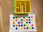 【モンテッソーリ教具】マグネット仕分け／色を増やしても楽しい