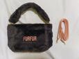 落ち着いたグレーカラー【FURFUR（ファーファー）3wayショルダーバッグ】