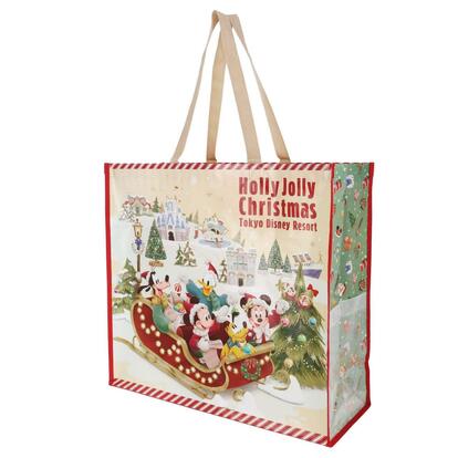 ディズニークリスマスファンタジー2006 ショッピングバッグ 東京ディズニーリゾート】ニット素材のトートバッグが超かわいい