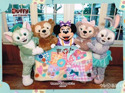 ダッフィーのお友達「ジェラトーニ」祝7周年♪ デビューからこれ