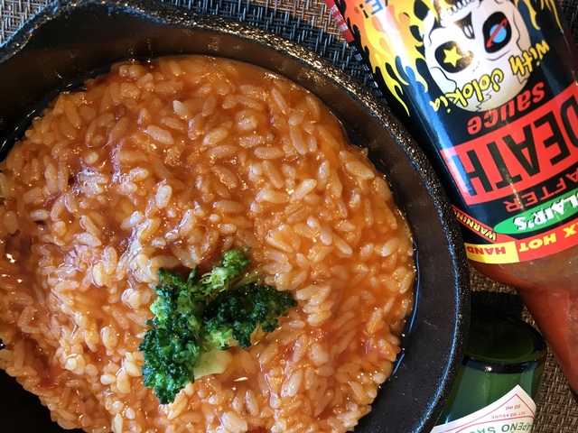 トマトの鉄鍋リゾット