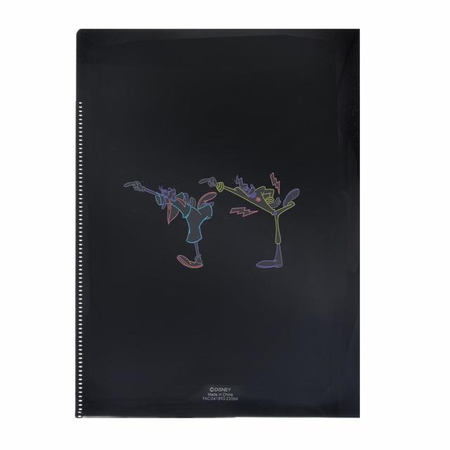 グーフィー、マックス、パワーライン クリアファイル・ステッカー Dance with Goofy 880円