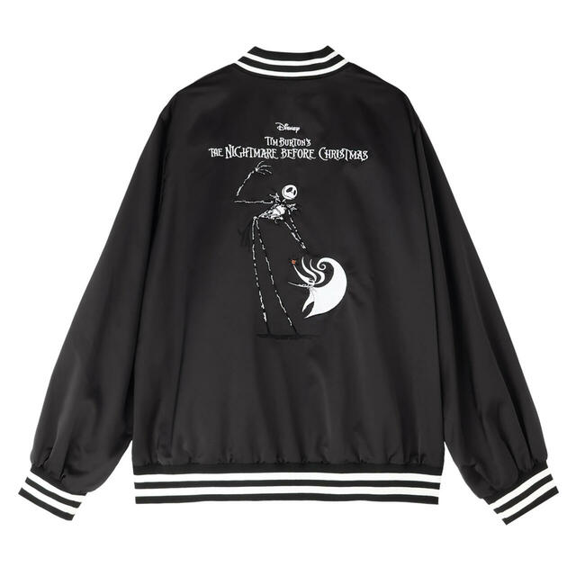 【MARY QUANT（マリークワント）×ナイトメアー・ビフォア・クリスマス】ジャック＆ゼロデザイン ブルゾン ¥24,200