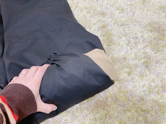 【ワークマン INAREM(イナレム)レディースレインスーツ】コンパクトに収納できるのも魅力