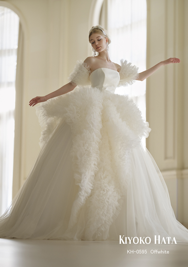 クラウディア|KIYOKO HATA(キヨコハタ)|新作ウェディングドレス