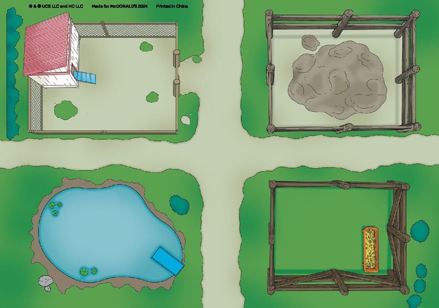 【第2弾】ジョージのはさんでキャッチ　農場シート