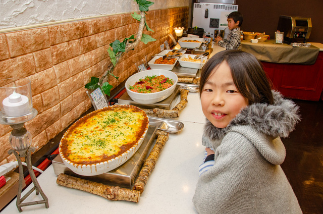 車山高原スカイパークホテルのブッフェ