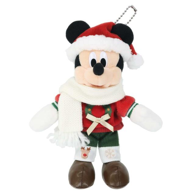 ぬいぐるみバッジ 2,800円|東京ディズニーリゾート「ディズニー・クリスマス」スペシャルグッズ|販売店舗:東京ディズニーランド「ディズニー&カンパニー」、東京ディズニーシー「エンポーリオ」|発売日:2025年11月10日(月)